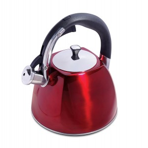 Imperial Home 2.5 Qt. Stainless Steel Whistling Stovetop Kettle IXVD1798